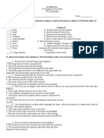 Column A Column B: Science 4