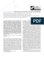 Kinetic Studies of Alkaline Protease From Bacillus Licheniformis NCIM-2042