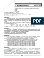 TD 3 PEPTIDES Et PROTEINES