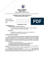 Region V - Bicol Schools Division Office of Albay: Republic of The Philippines Department of Education