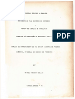 Michel Theodoro Dellis - Dissertação Ppgec 1987.