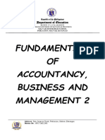 FABM2 Quarter 2 Week 2 To 3 Bank Reconciliation