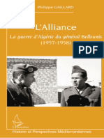 LAlliance - La Guerre Dalgérie Du Général Bellounis by Gaillard, Phillipe