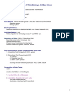 Fluid Electrolyte AcidBase