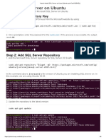 How To Install SQL Server On Linux (Ubuntu and CenOS - RHEL)