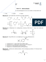 TD Stereochimie