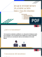 Factores Que Intervienen en La Planificacion