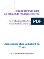 101 Cas Cliniques Observés Dans Un Cabinet de Médecine Interne DR Bouferroum Partie 01