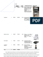 Especificaciones Técnicas