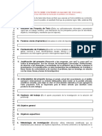 Formato de Proyecto de Tesis - Topografía y Agrimensura