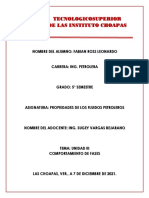 Unidad 3 Comportamiento de Fases-Propiedades de Los Fluidos Petroleros - FRL