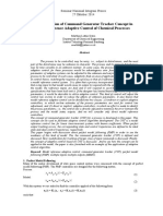 The Application of Command Generator Tracker Concept in Model Reference Adaptive Control of Chemical Processes