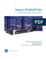 Reason RT430/RT434: GNSS Precision-Time Clock