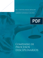 Compendio de Procesos Disciplinarios 2010