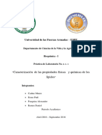 Propiedades Fisicas de Los Lipidos