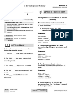 SLM - Eng3 - Q1 - W2 - Possessive Form of Nouns