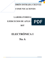 Práctica 06 Electrónica I 21A