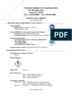 Apex Engineering Products Corporation 1241 Shoreline Drive Aurora, IL 60504 Phone Number: 630-820-8888 Fax: 630-820-8886 Safety Data Sheet