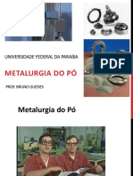 Metalurgia Do Pó Aula 1 - Ufpb 2019.2 - 4