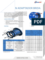 Unión Adaptador Brida