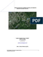 Informe Levantamiento Topografico - Escuela Muzo San Marcos