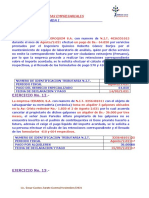 Noviembre 2021 Ejercicios 11 y 12 Retenciones Tributacion Aplicada I