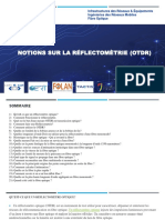 Notions Reflectrometrie (Otdr) v1