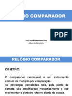 Aula - Relógio Comparador