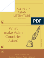 Module 2.2 Asian Literature