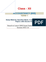 Accountancy Handout Revision