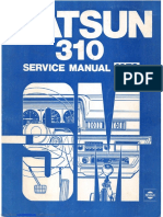 Datsun 310 Service Manual