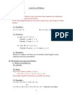 Cours Calcul Littéral7