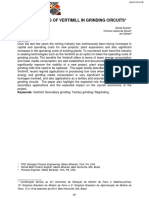 Applications of Vertimill in Grinding Circuits