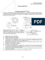 Examen Final MC43: Utbm Département Energie Printemps 2017