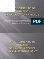 Procedimiento Montaje de Equipo de Levante