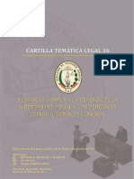 Cartilla 36 - El Hábeas Corpus y La Defensa de La Libertad Individual y Los Derechos Constitucionales Conexos