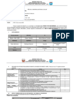 Informe Marzo y Abril