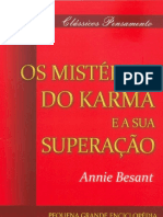 Os Mistérios Do Karma