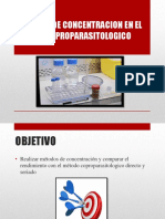 Tecnicas de Concentracion en El Examen Coproparasitologico