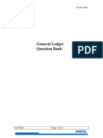 General Ledger Question Bank