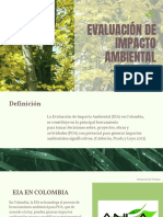 Evaluación de Impacto Ambiental: Por: Juan Martín Góngora Roa