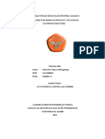 Laporan Praktikum Elektronika Dasar I