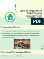 Upaya Penanggulangan Global Warming