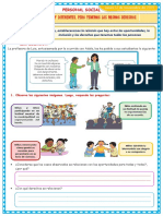 DIA 1 - FICHA DE APRENDIZAJE - Reflexionamos Sobre Cómo La Inclusión Contribuye A Que Todas y Todos Nos Desarrollemos Plenamente