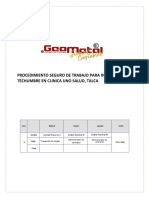 Procedimiento Trabajo Seguro en Instalación de Techumbre