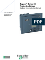 Sepam Series 80 Modbus Manual