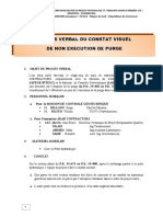 Proces-Verbal de Constat de Purge