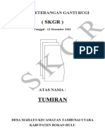 SKGR 3 Lembar Desa Mahato RT Suroto 0