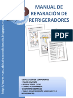 Manual de Reparacion de Refrigeradores ManualesPDF - Online