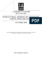 Structural Design of Offshore Units (WSD Method) : Offshore Standard DNV-OS-C201